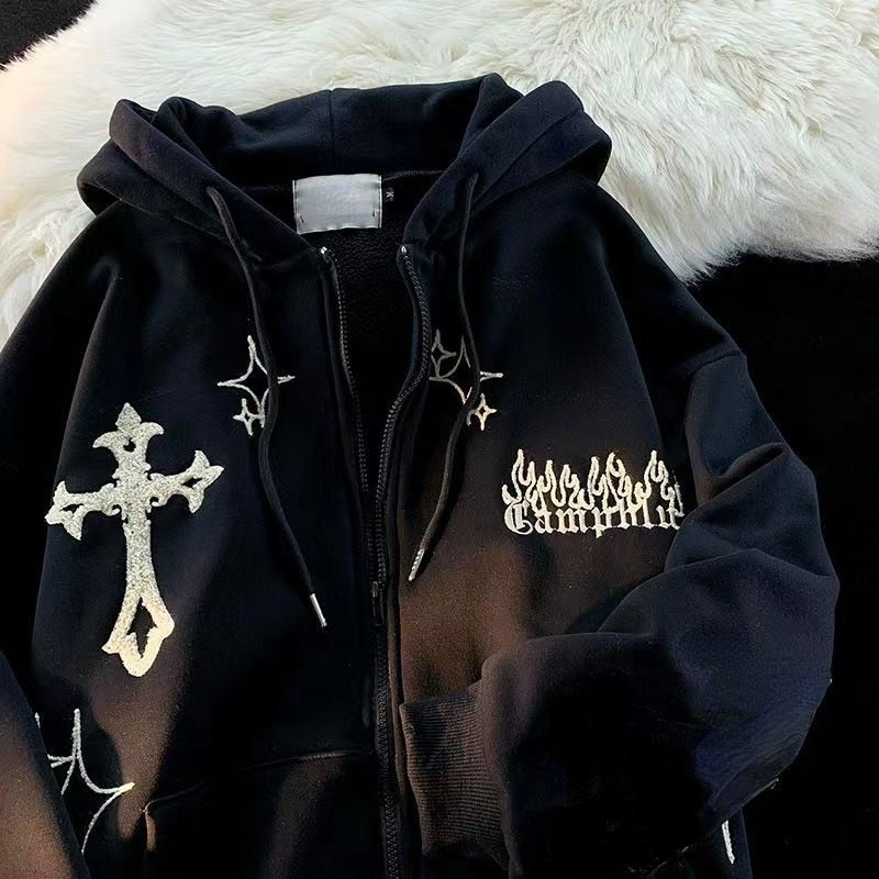 Embroidery Star Hoodie