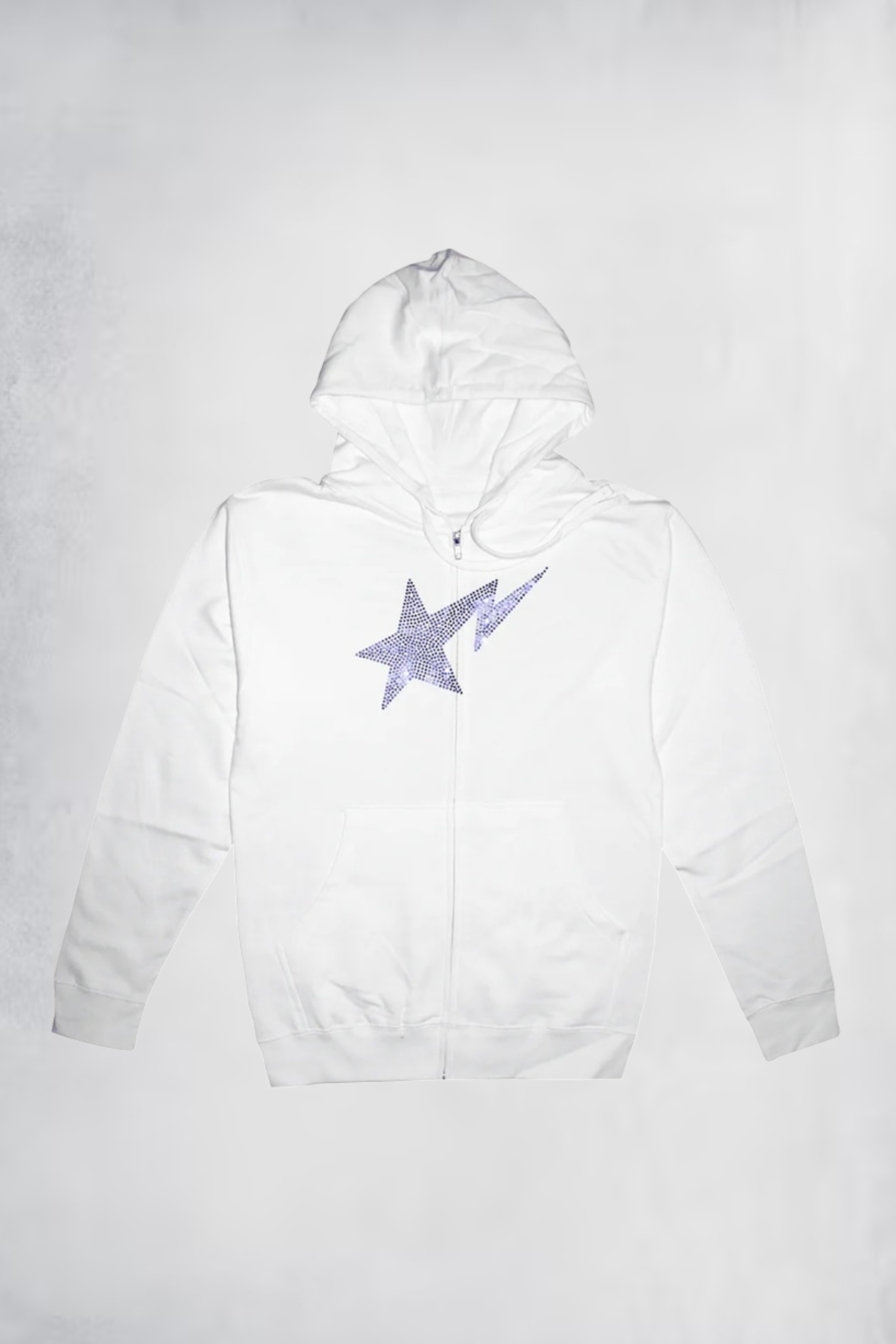 Rhinestone star hoodie