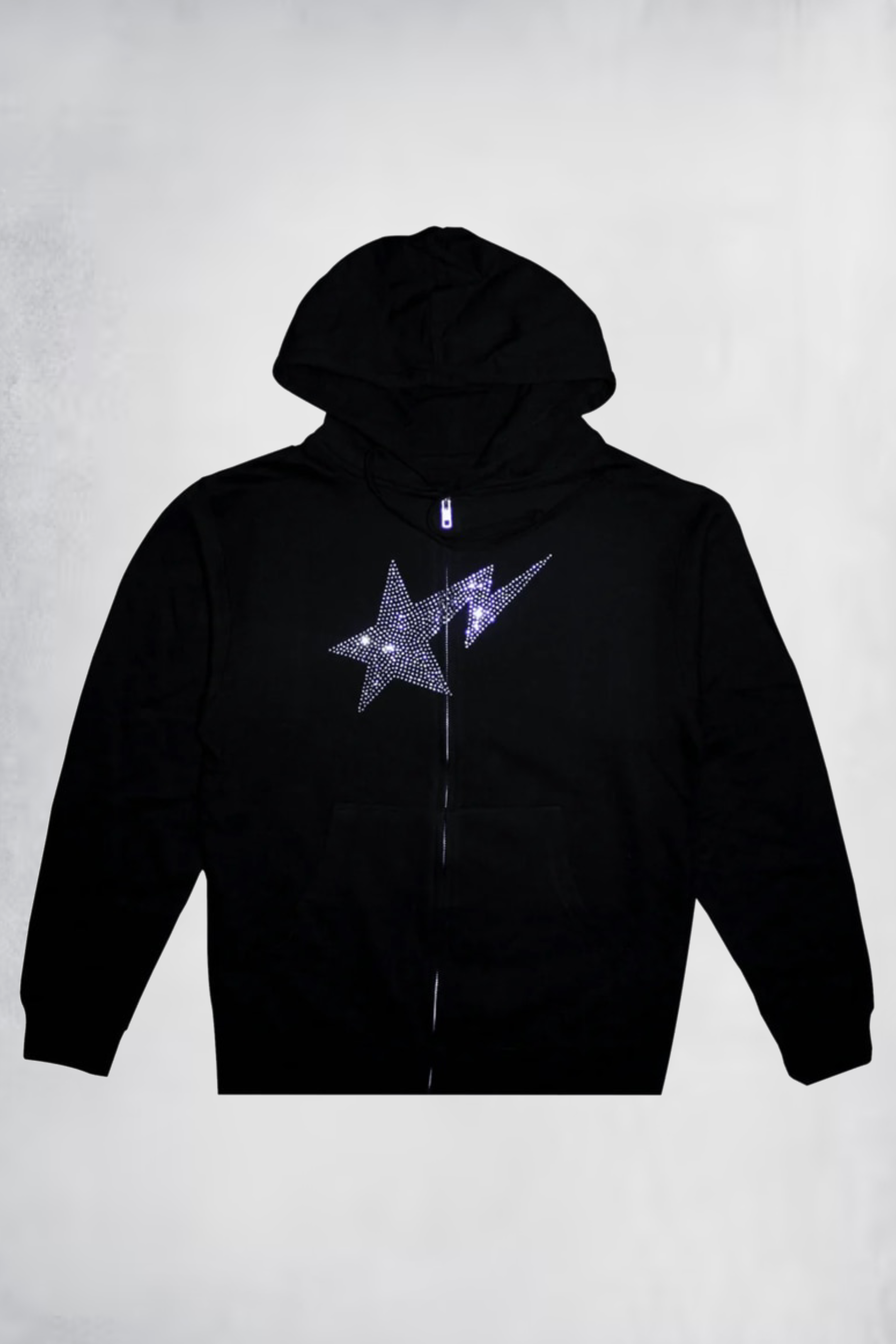 Rhinestone star hoodie